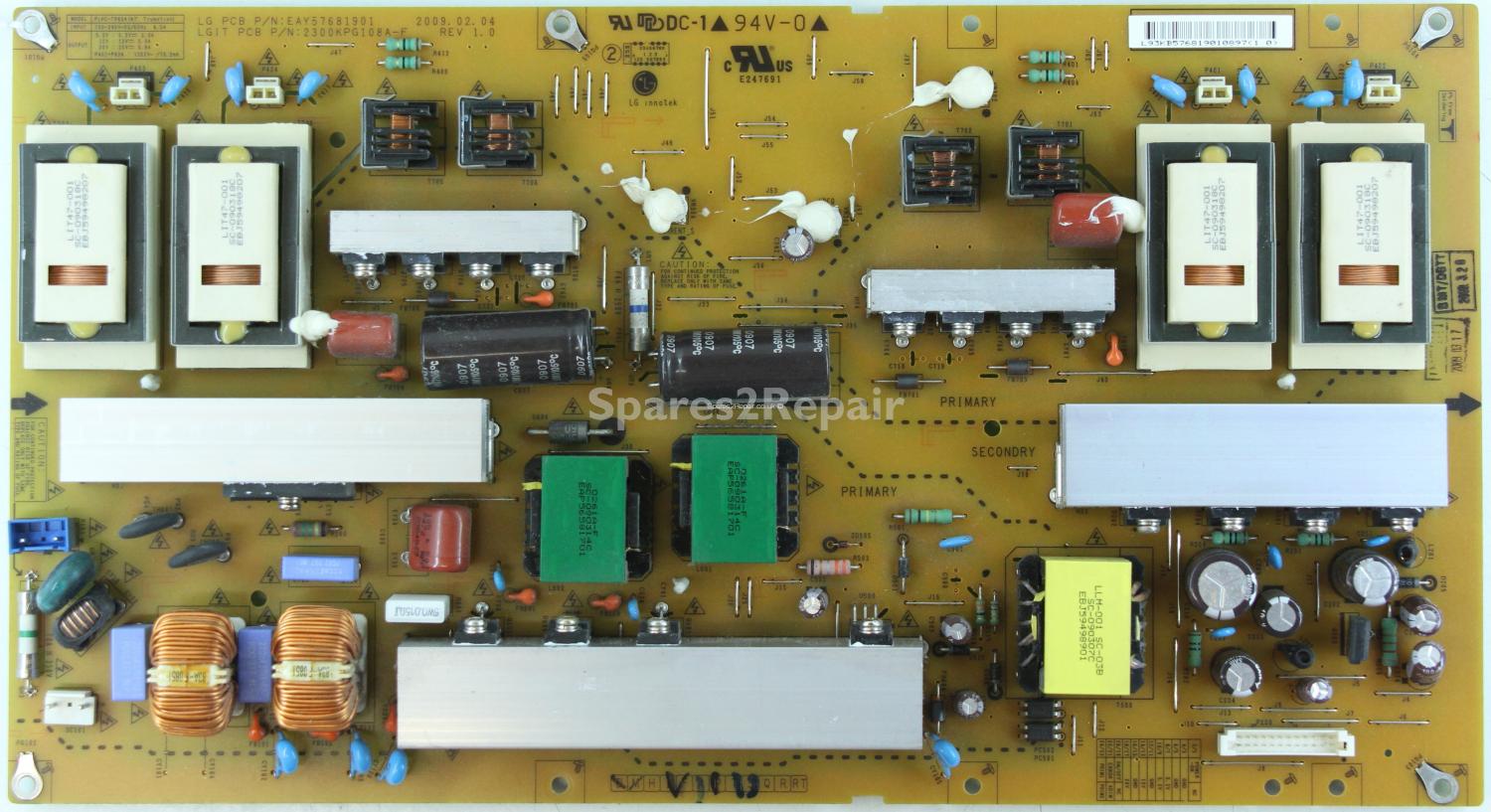 LG 47LH5000 - PSU - EAY57681901 - REV 1.0 - 2300KPG108A-F