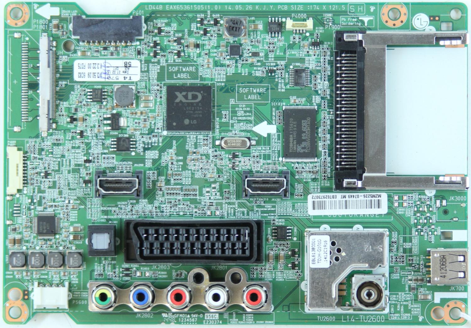 LG 49LB5000 - Main AV - EBT62973072 - EAX65361505(1.0)
