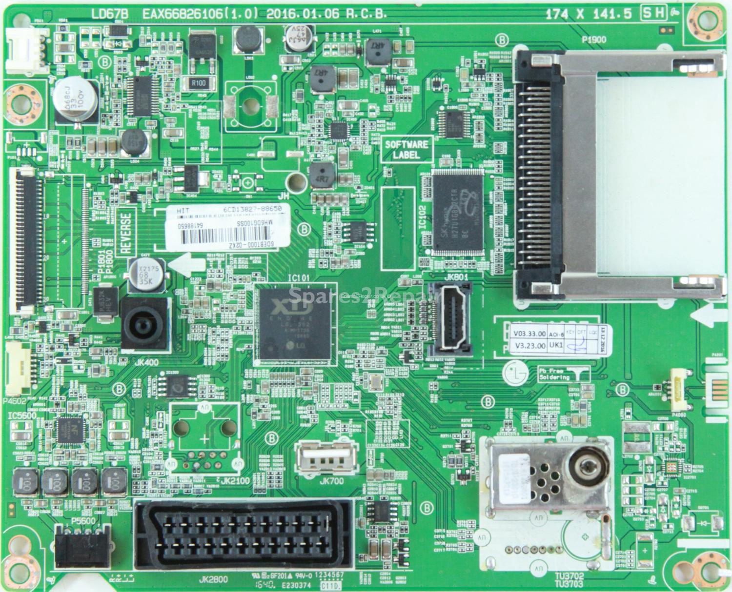 LG 32LH510B - Main AV - EBT64188650 - EAX66826106(1.0)