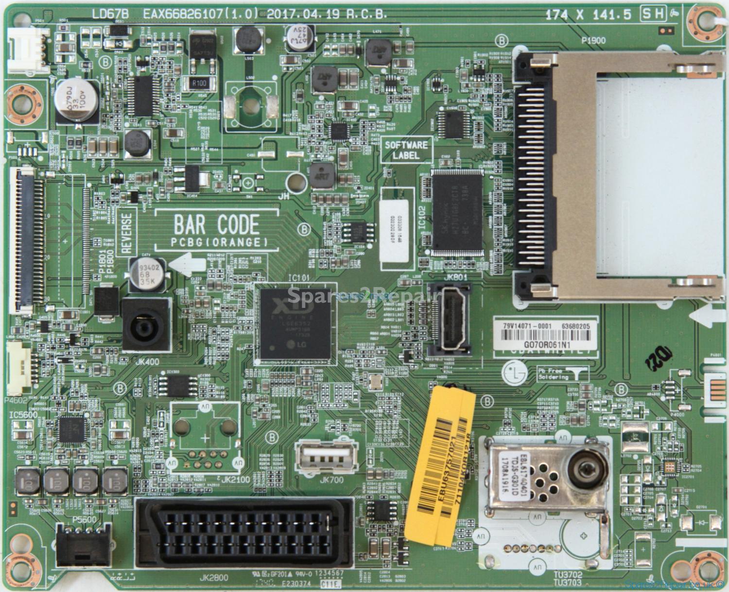 LG 32LH510B - Main AV - EBU63757021 - EBT63680205 - EAX66826107(1.0)