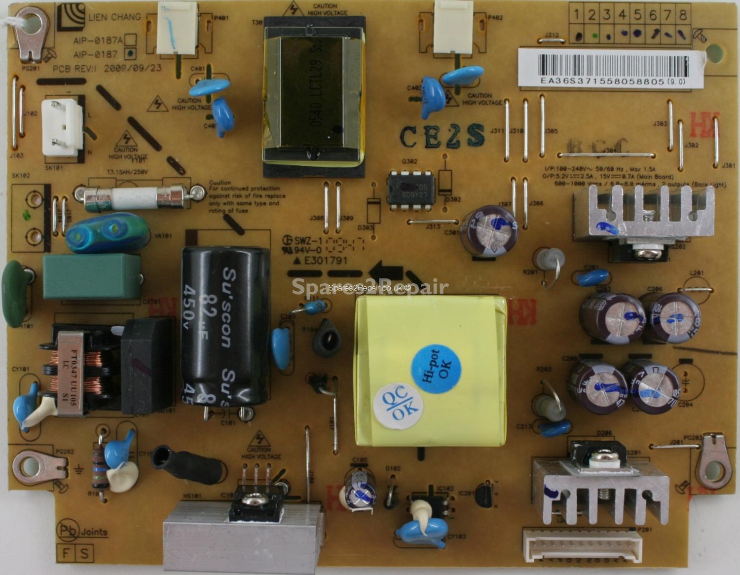 LG M197WDP - PSU - AIP-0187 - REV I