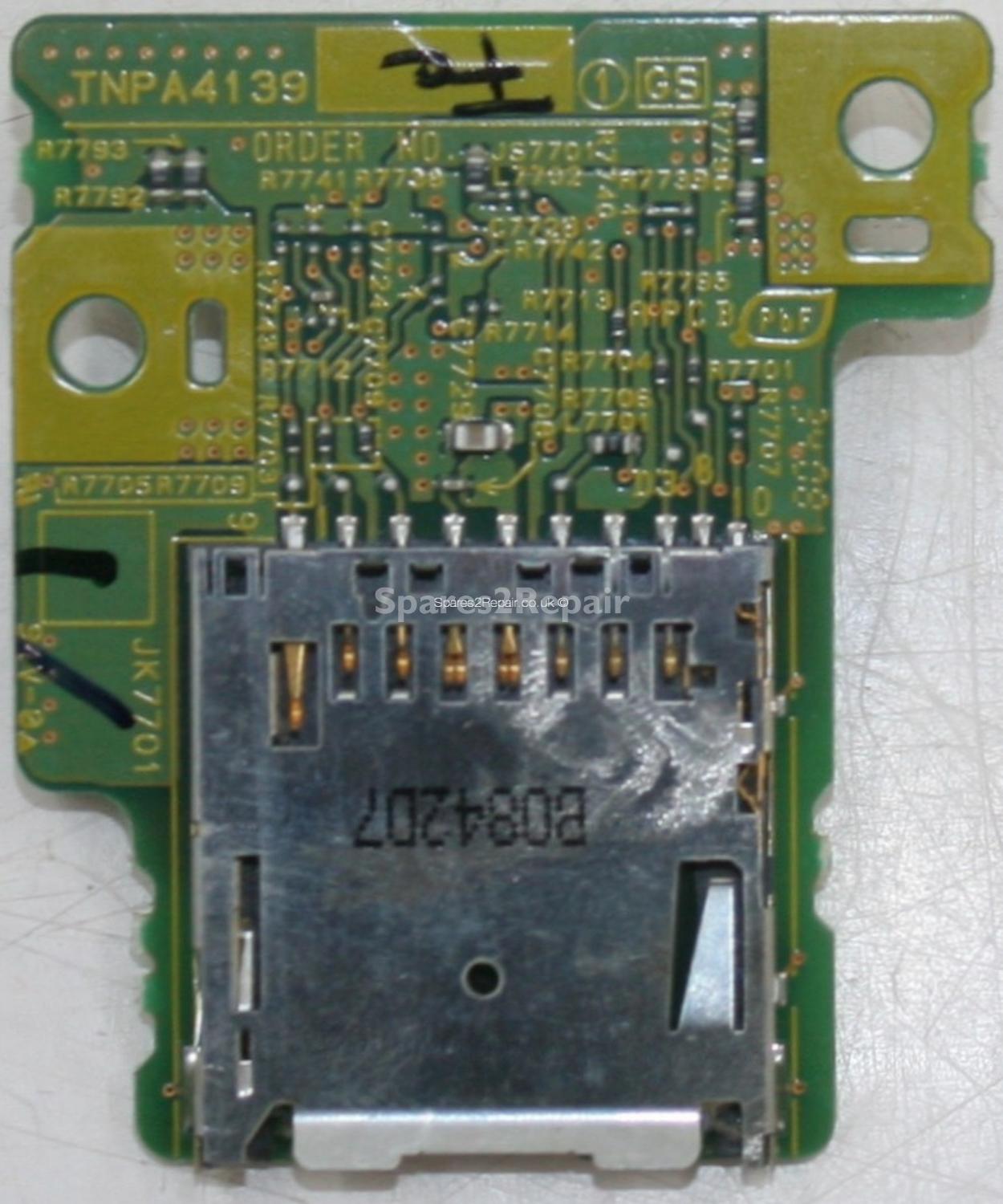 Panasonic TH-42PZ82BA - Board - TNPA4139 AE - TXNGS1RRTB