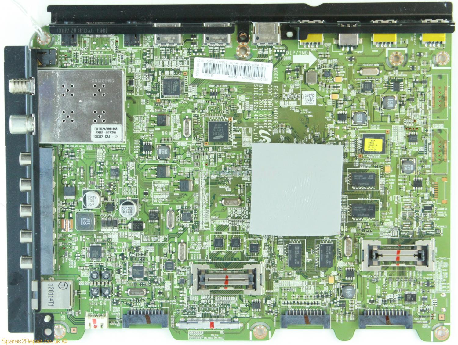 Samsung UE40ES7000U - Main AV - BN94-05567E - BN41-01800A - ECHO_P_UNIQUE