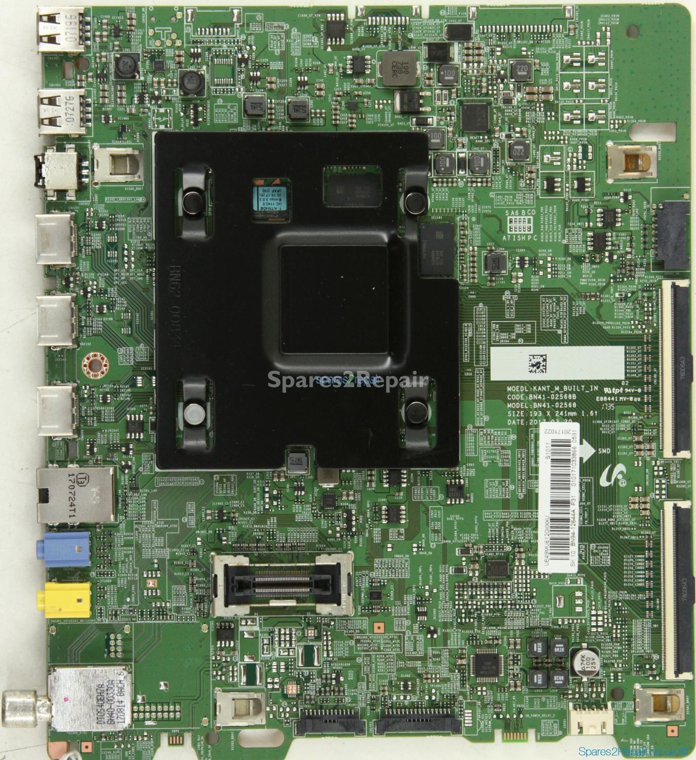 Samsung UE49MU6120K - Main AV - BN94-12644A - BN41-02568B - KANT_M_BUILT_IN