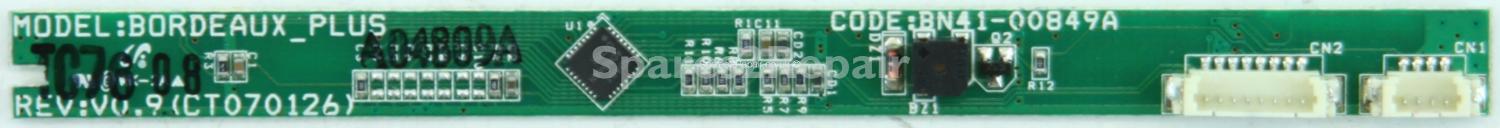 Samsung LE32R86WD - Touch Controls - CT070126 - BN41-00849A - REV V0.9 - BORDEAUX_PLUS
